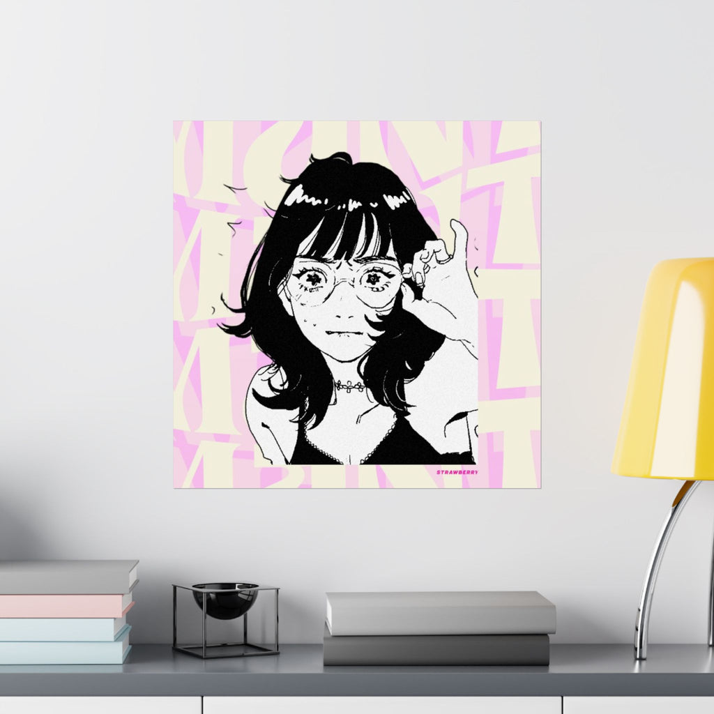 JuiceBoxClub Presents: "Tastes like Strawberry" | Matte Vertical Poster