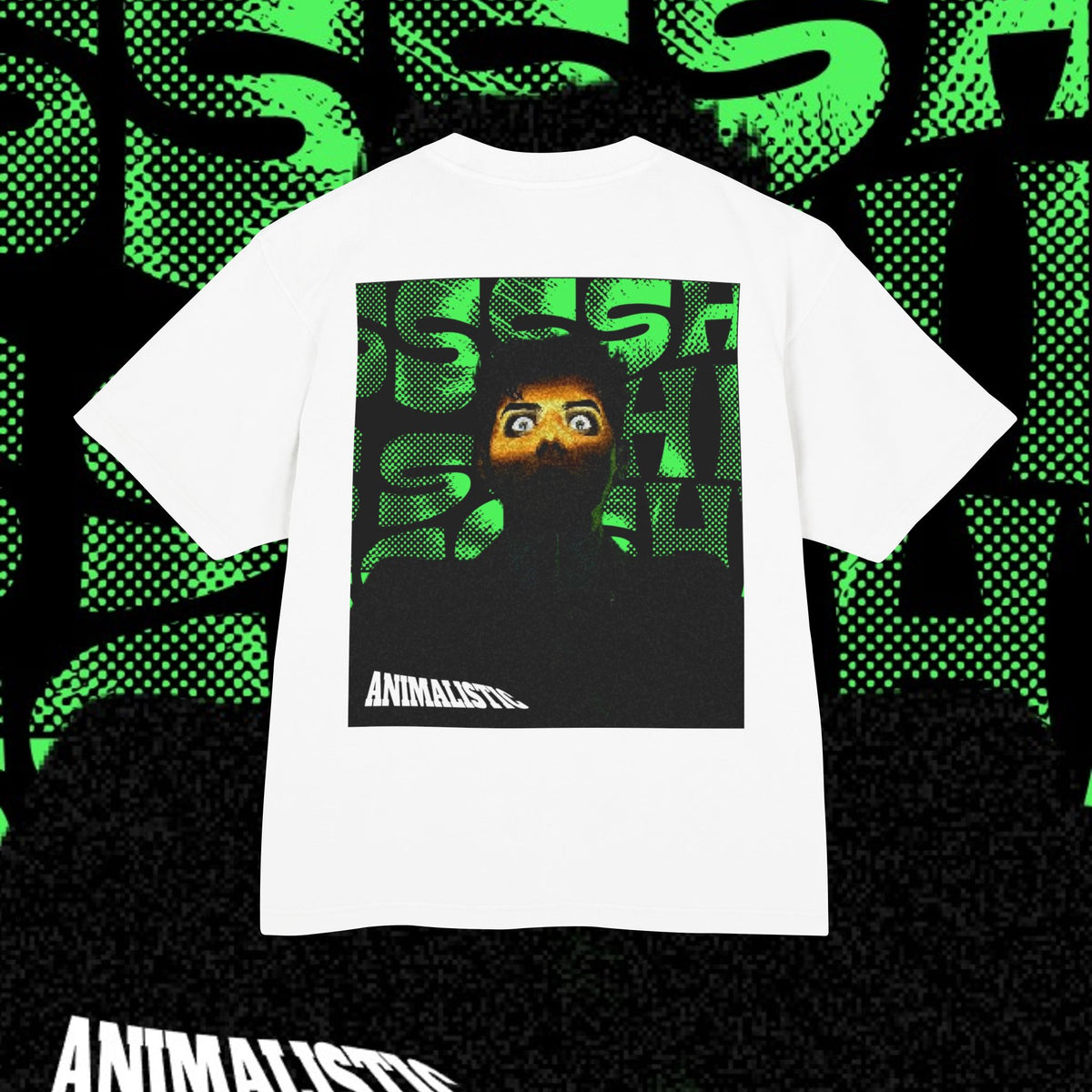 JuiceBoxClub Presents: "Animalistic" Graphic Tee | Animalistic Text Print