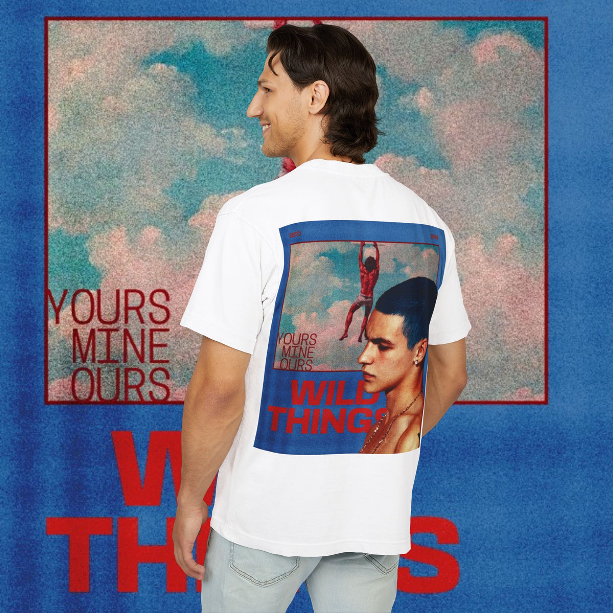JuiceBoxClub Presents: "Wild Things" graphic tee | vintage surfer photo, retro collage