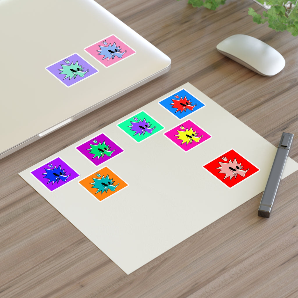 JuiceBoxClub Sticker 9 Pack — Color Squares