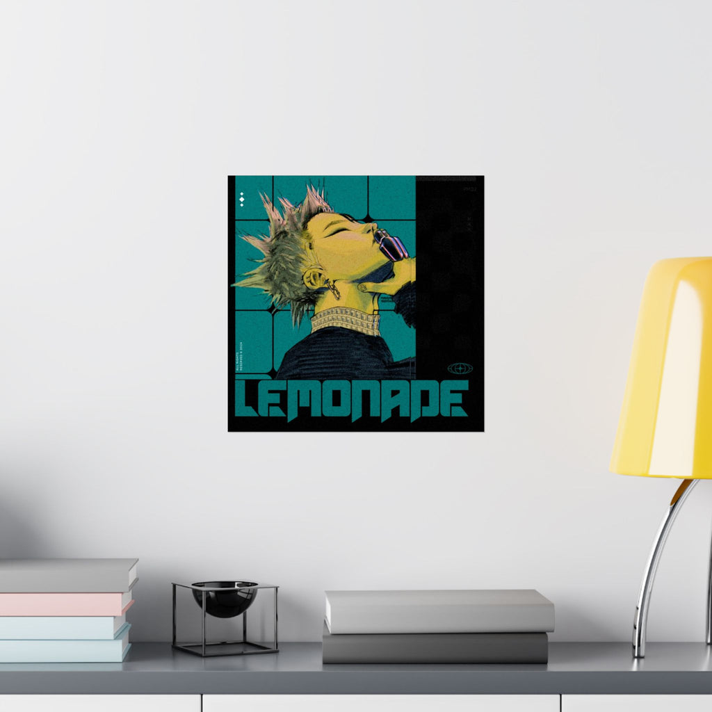 JuiceBoxClub Presents: "Lemonade" Retro Punk Portrait Poster | Matte Vertical Poster