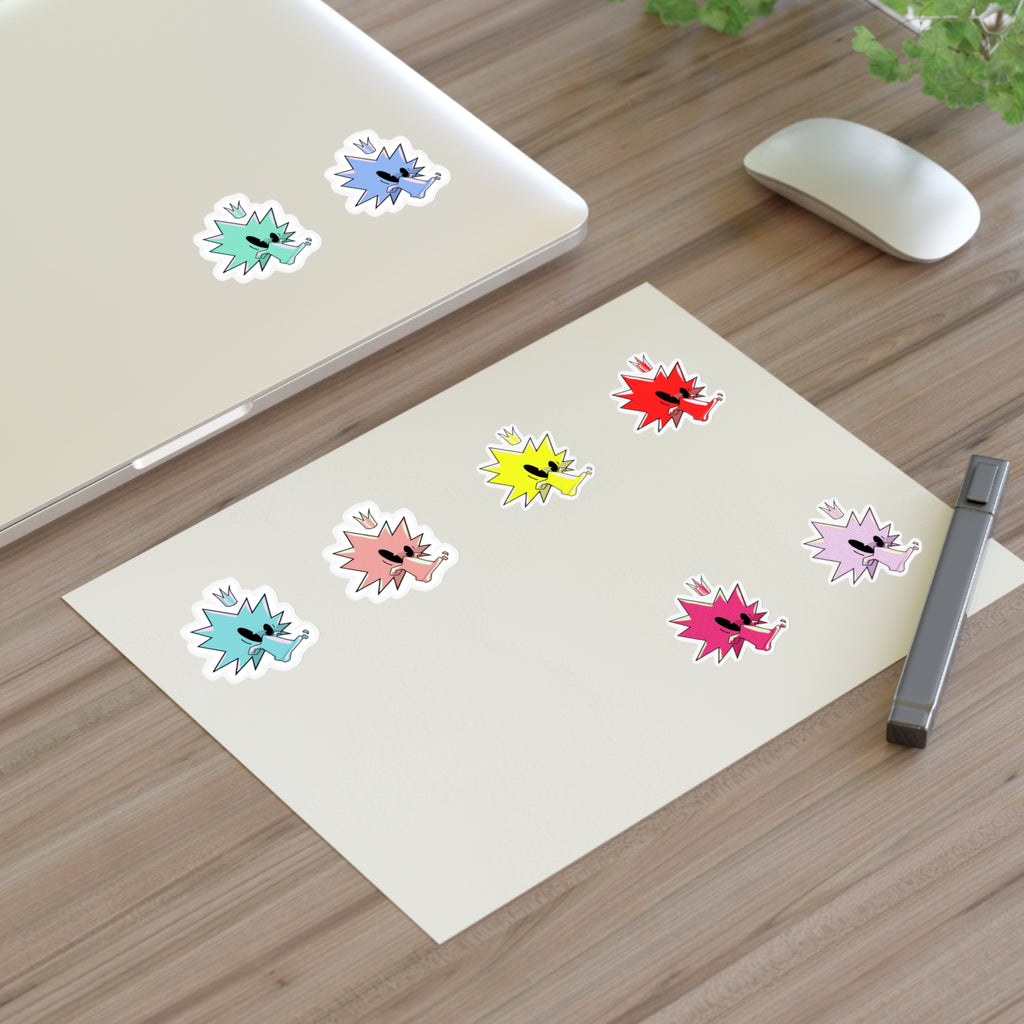 JuiceBoxClub Mascot Sticker Six-Pack — Cutout Edition