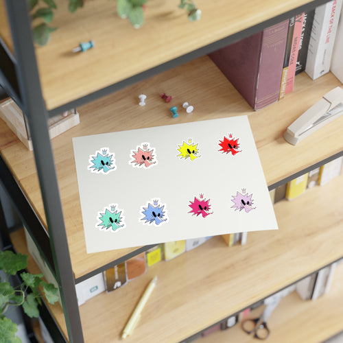 JuiceBoxClub Mascot Sticker Six-Pack — Cutout Edition