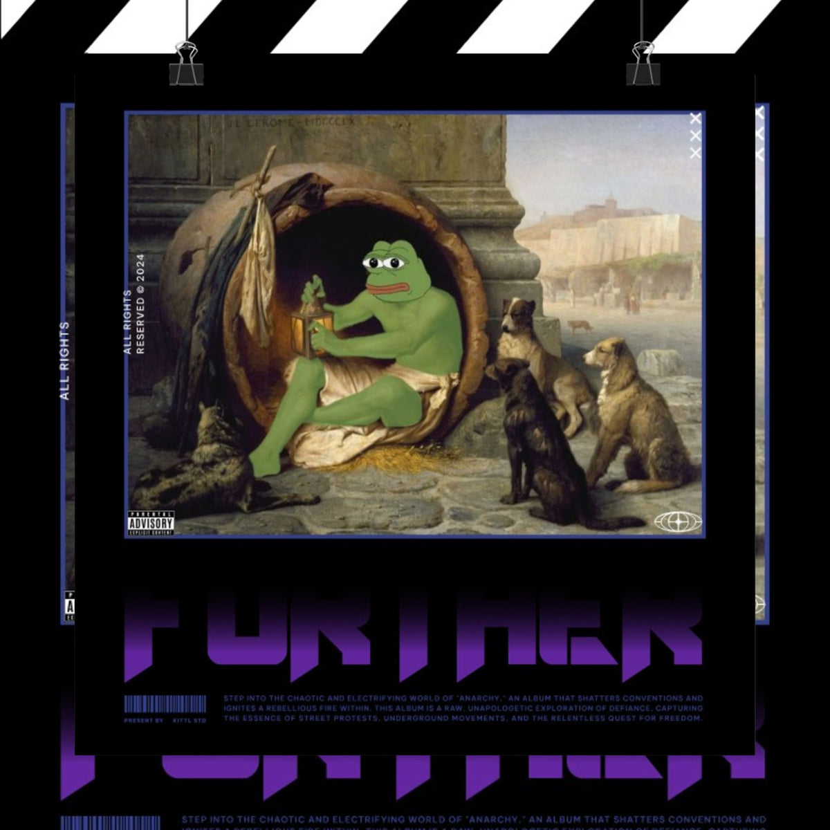 JuiceBoxClub Presents: "Further" Poster Matte Vertical Poster | Pop Culture Art