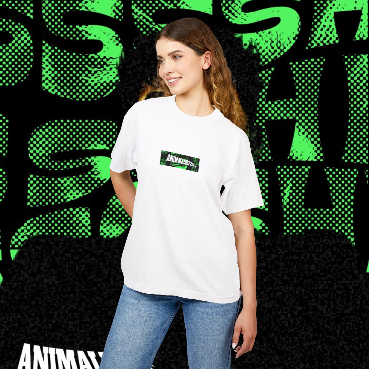 JuiceBoxClub Presents: "Animalistic" Graphic Tee | Animalistic Text Print