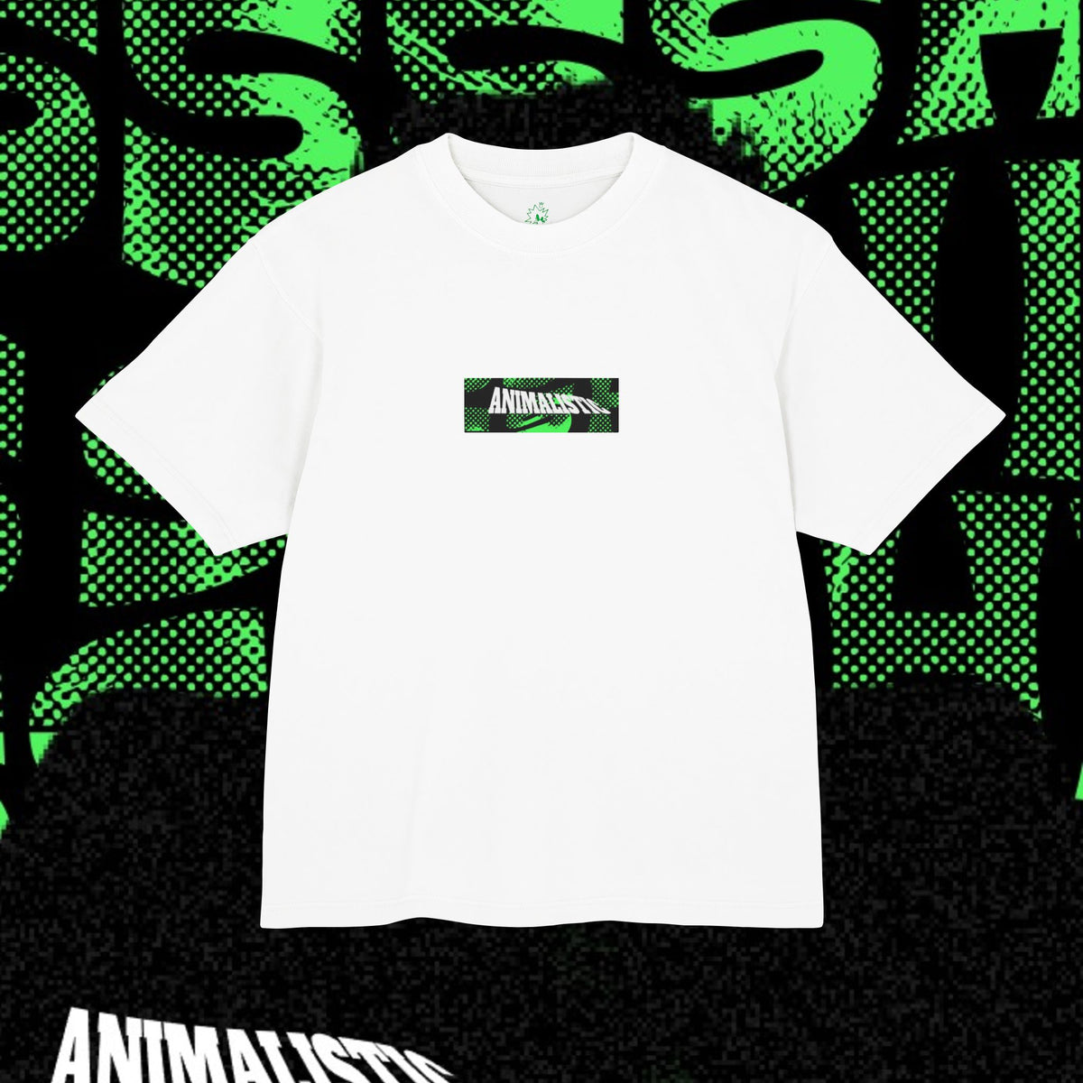 JuiceBoxClub Presents: "Animalistic" Graphic Tee | Animalistic Text Print