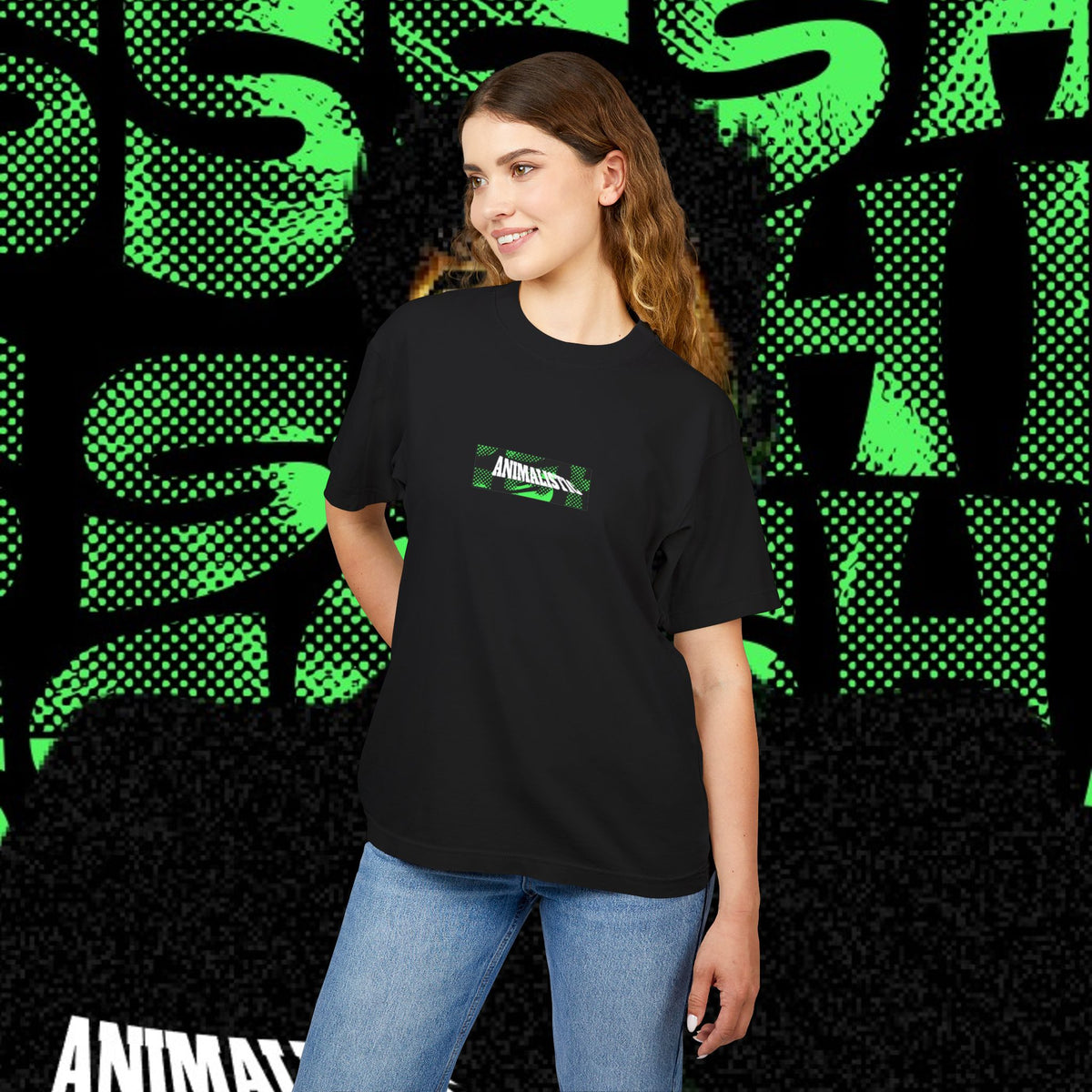 JuiceBoxClub Presents: "Animalistic" Graphic Tee | Animalistic Text Print