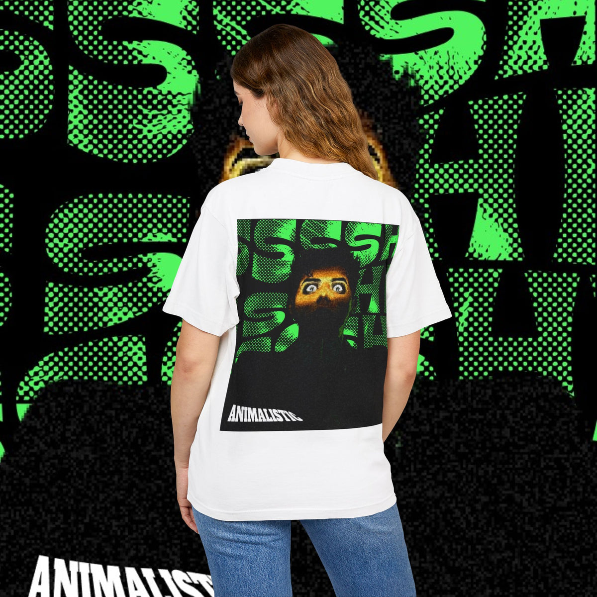 JuiceBoxClub Presents: "Animalistic" Graphic Tee | Animalistic Text Print