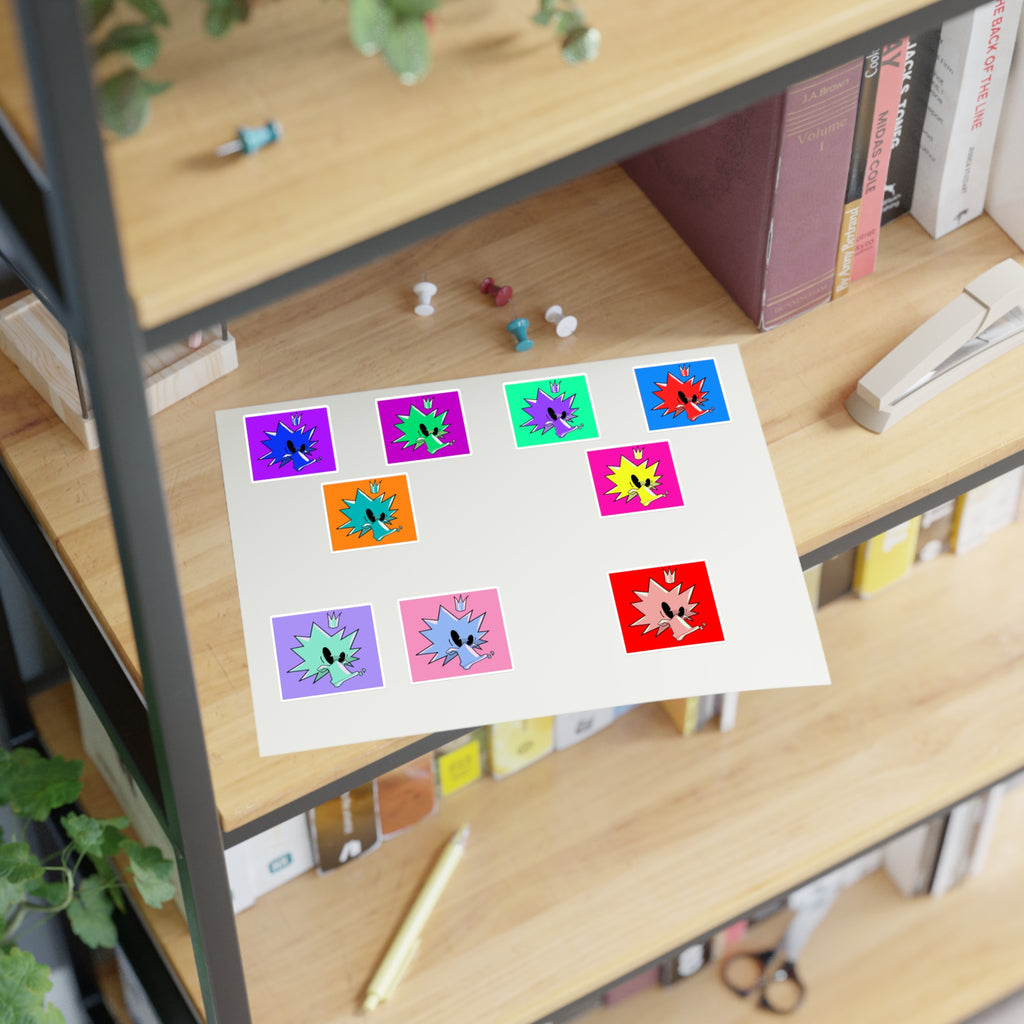 JuiceBoxClub Sticker 9 Pack — Color Squares